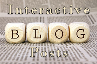Interactive Blog Posts